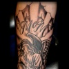 angel religious  tattoo by tatupaul