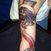 jesus portrait tattoo by tatupaul