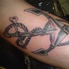 anchor tattoo by tatupaul