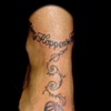 ankle bracelet tattoo by tatupaul.com