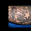 pin up girl tattoo by tatupaul