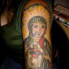 virgin mary tattoo by tatupaul