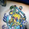 traditional american anchor tattoo by tatupaul