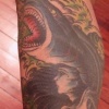 Man eating Shark Woman