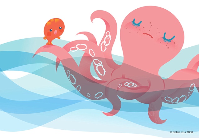 Bedtime Kiss for Little Fish<br /> Fussy Octopus</p> <p>Client: Scholastic