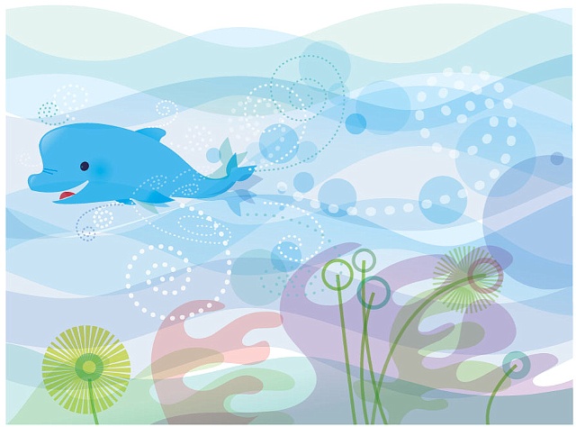 Little Dolphin Rushing