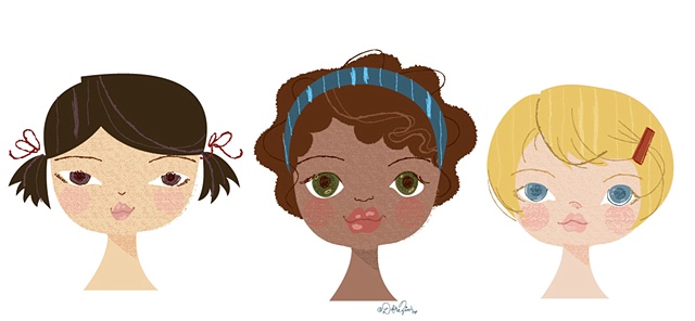 Girls Heads

Client: Walmart