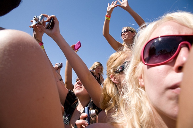 At the Concert.