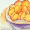 bowl of peaches