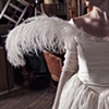 Mariam Ostrich Feather and Swarovsky Crystal Branches
