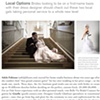 Local Options Segment in Fall/Winter 2010 Issue of Chicago Social Brides Magazine pg 78