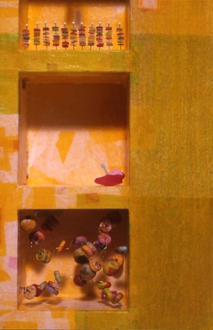 pretending the grief away (detail)