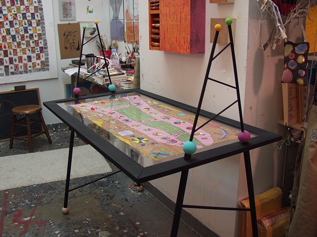 my little art making world in texas