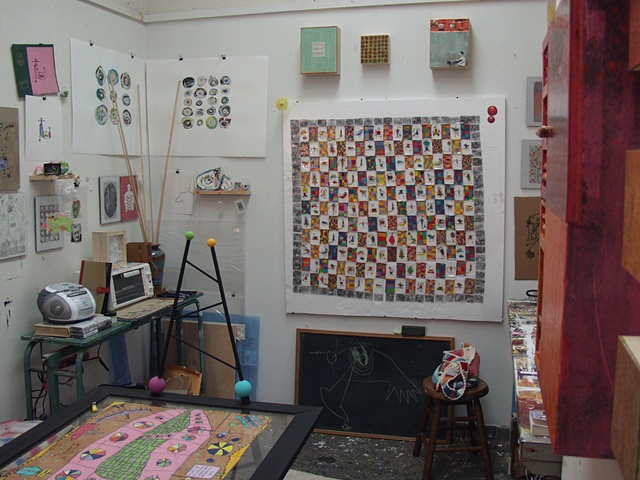 my little art making world in texas (view 2)