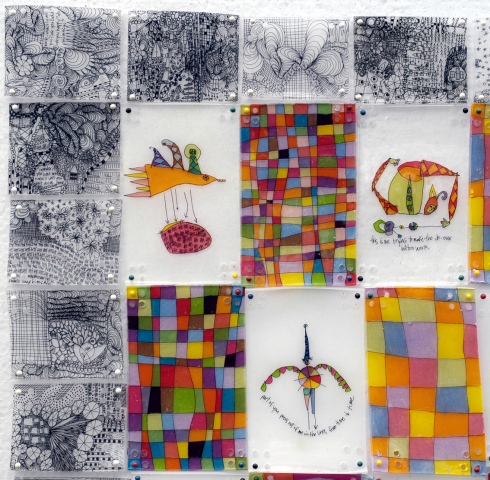mourning quilt (detail)