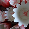 garden residue (flower cups)