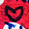 14 Red graffiti heart on tree Southbank London by Hannah Edy 26 Aug 2009
