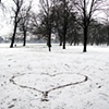 104 Snow heart Vicky Park London by Anna Strickland 7 Jan 10