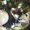 88 Christmas tree heart Stoke Newington London by Hannah Edy 6 Dec 2009