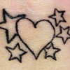 63 Clare's tattoo heart Greenwich Market by Hannah Edy 31 Oct 2009