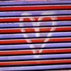 60 Graffiti heart on shop shutter Brick Lane London E1 by Hannah Edy 30 Aug 2009