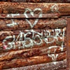 92 I love Glastonbury heart by Shantaram Marley June 2007