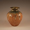 Small Red-gold Vase