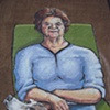 Detail from fire escape: Helen and Kiso