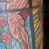 jesus in glass