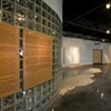 View of Oxbow Sand Bank + Roadstains Relief's while entering gallery