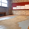 Oxbow water-line Project at Experimental Sound Studio, Chicago, IL
March 20 - May 8, 2011
ESS-sand drawing #4