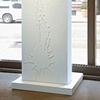 Roadstains #3: Coke spill from parked car on Potomac Ave., Chicago, fall 2004 (Installation view)