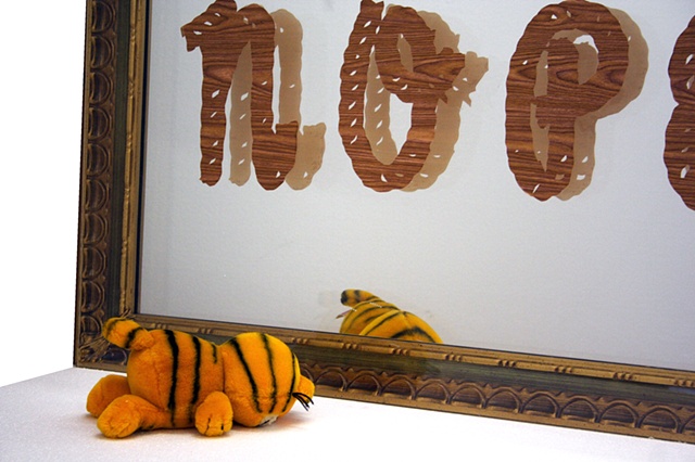 Nope... Face Down Garfield (detail)