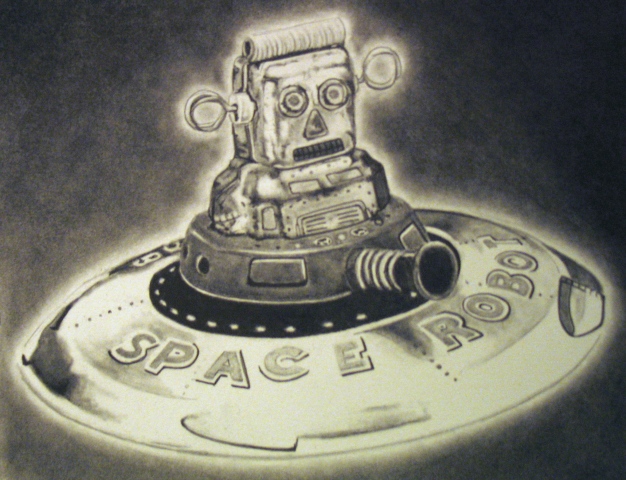 Space Robots do Love the Desert (detail)
