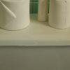 toilet paper flower vases