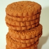 Terracotta Cookie Stack (detail)