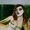 Untitled (Green Couch)