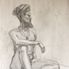 Seated Male Nude 01