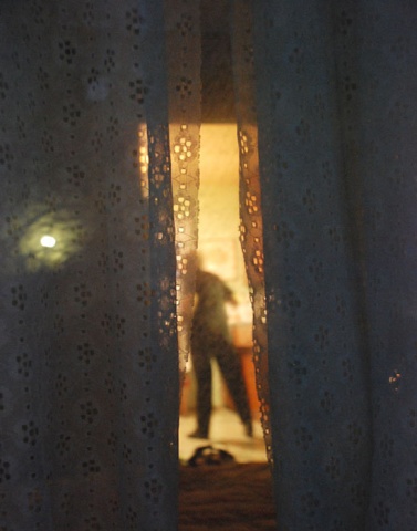 Grandma Through Julie's Window, Santa Monica, CA. 2006