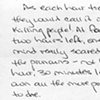 "As each hour ticked away.."