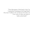 Excerpt from a letter