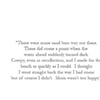 Excerpt from a letter