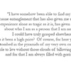 Excerpt from a letter