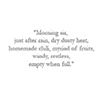 Excerpt from a letter