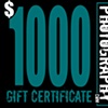 $1000 Gift Certificate!  Click below: