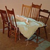 Home, detail of crib