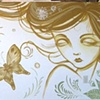 mural for Kaze Gallery