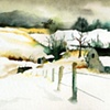 Snow in the Comeragh Mountains
