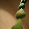 Stalagmites & Stalactites          (green stalactite detail)