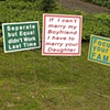 Artist: Linda Hesh
Title: Separate But Equal, Focus On Your Own Family, Your Daughter
